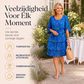 🌸 Nieuwe Collectie ✨ Dames Bloemenprint Jurk met Geplooide Lagen 👗 Vrouwelijke Uitstraling, Elegante Pasvorm & Luchtig Comfort
