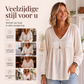 🔥 Tijdelijke Aanbieding ✨ Dames Fluwelen V-Hals Top 👚 Luxe Uitstraling, Zachte Stof & Elegante Pasvorm