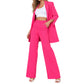 💎 Exclusieve Deal ✨ Dames Elegante Blazer & Rechte Pijp Broek Set 👔 Chique Uitstraling, Perfecte Pasvorm & Tijdloze Stijl