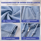 🔥 Gratis Verzending ✨ Dames Casual Spijkerbodywarmer met Capuchon 🧥 Trendy Denim Look, Comfortabele Pasvorm & Veelzijdige Stijl