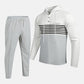 🔥 50% Korting ✨ Heren Trainingspak met Kleurvlakken & Capuchon 🧥 Sportieve Uitstraling, Comfortabele Pasvorm & Trendy Design