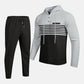🔥 50% Korting ✨ Heren Trainingspak met Kleurvlakken & Capuchon 🧥 Sportieve Uitstraling, Comfortabele Pasvorm & Trendy Design