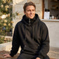 🔥 Tijdelijke Aanbieding ✨ Heren Casual Hoodie met Hoge Kraag 👕 Losse Pasvorm, Warm Comfort & Moderne Streetstyle Look