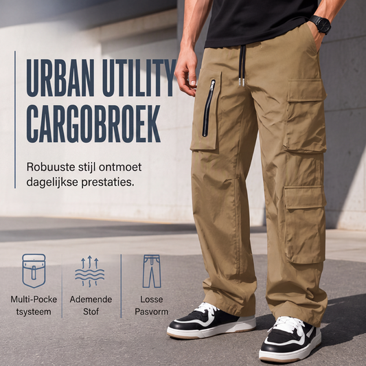 🔥 Tijdelijke Aanbieding ✨ Cargobroek met Meerdere Zakken 👖 Praktisch Design, Comfortabele Pasvorm & Stoere Casual Look