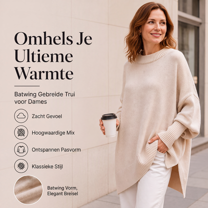 🔥 Tijdelijke Aanbieding ✨ Dames Trui Grote Maten met Ronde Hals 👚 Zachte Comfort, Losse Pasvorm & Stijlvolle Everyday Look