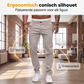 💎 Premium Stijl ✨ Moderne Stretchbroek met Smalle Pijpen 👖 Comfortabele Pasvorm, Flexibele Stretch & Elegante Look
