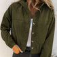 🔥 Tijdelijke Aanbieding ✨ Dames Corduroy Jack met Capuchon 🧥 Zachte Textuur, Warme Comfort & Casual Trendy Look