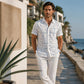 🔥 Tijdelijke Aanbieding ✨ Heren Relaxed Fit Overhemd 👔 Zomerse Stijl, Comfortabele Pasvorm & Verkrijgbaar S–5XL ☀️