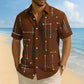 🔥 Tijdelijke Aanbieding ✨ Heren Relaxed Fit Overhemd 👔 Zomerse Stijl, Comfortabele Pasvorm & Verkrijgbaar S–5XL ☀️