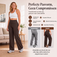 🌿 Comfort Keuze ✨ Dames Hoge Taille Wijde Pijpen Yogabroek 👖 Flexibele Pasvorm, Zachte Comfort & Elegante Sportieve Look