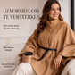 🌹 Elegante Keuze ✨ Dames Capejas met Opstaande Kraag 🧥 Chique Uitstraling, Comfortabele Pasvorm & Tijdloze Stijl