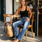 💃 Bestseller Favoriet ✨ Dames Slim-Fit Stretch Jeans 👖 Comfortabele Pasvorm, Flexibele Stretch & Flatterende Look
