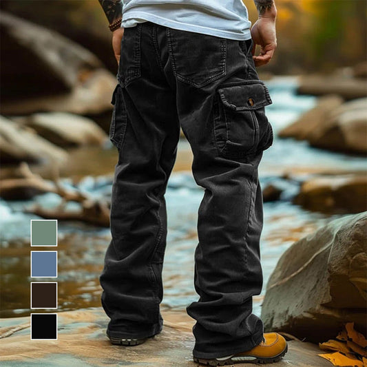 💥 Populaire Keuze ✨ Heren Casual Cargobroek met Zakken 👖 Praktisch Design, Comfortabele Pasvorm & Stoere Outdoor Look