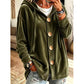 🌟 Comfort Favoriet ✨ Dames Losvallend Fluwelen Capuchonvest 🧥 Zachte Luxe Touch, Relaxte Pasvorm & Warme Casual Stijl