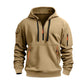 🔥 Trendy Deal ✨ Heren Casual Sport Hoodie met Kwartrits 👕 Comfortabele Pasvorm, Moderne Look & Veelzijdige Sportstijl