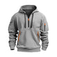 🔥 Trendy Deal ✨ Heren Casual Sport Hoodie met Kwartrits 👕 Comfortabele Pasvorm, Moderne Look & Veelzijdige Sportstijl