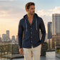 🔥 Stijlvolle Deal ✨ Heren Gestreept Overhemd met Capuchon 👔 Casual Design, Comfortabele Pasvorm & Moderne Look