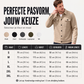✨ Stijlvolle Keuze ✨ Heren Casual Jack met Wafelstructuur 🧥 Ademend Design, Comfortabele Pasvorm & Moderne Look