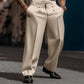 ✨ Zakelijke Klasse ✨ Heren Rechte Pantalon 👖 Elegante Pasvorm, Comfortabele Stijl & Tijdloze Business Look