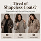 ✨ Winter Comfort ✨ Dames Lange Warme Jas 🧥 Zachte Voering, Elegante Pasvorm & Tijdloze Casual Look