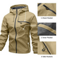 ✨ Outdoor Actie ✨ Heren Sportieve Effen Jas 🧥 Comfortabele Pasvorm, Licht Design & Veelzijdige Casual Look