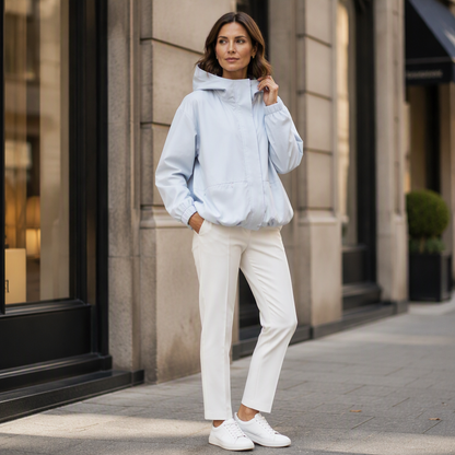 ✨ Lichte Outdoor Stijl ✨ Dames Korte Windbreaker Jas 🧥 Lichtgewicht Design, Comfortabele Pasvorm & Moderne Casual Look