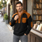 ✨ Casual Comfort ✨ Heren Wafelgebreide Hoodie 🧥 Zachte Textuur, Relaxte Pasvorm & Moderne Dagelijkse Stijl