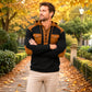 ✨ Casual Comfort ✨ Heren Wafelgebreide Hoodie 🧥 Zachte Textuur, Relaxte Pasvorm & Moderne Dagelijkse Stijl