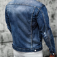 ✨ Vintage Stijl ✨ Heren Gewassen Spijkerjas 👖 Destroyed Look, Casual Pasvorm & Stoere Denim Uitstraling