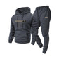 🔥Gratis verzending✈️Heren trainingspak met capuchon: sweatshirt en joggingbroek, set van 2 delen