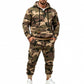 🔥 Winter Deal ✨ Heren Camouflage Hoodie & Broek Set 🧥 Warme Comfort, Sportieve Look & Casual Pasvorm
