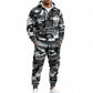 🔥 Winter Deal ✨ Heren Camouflage Hoodie & Broek Set 🧥 Warme Comfort, Sportieve Look & Casual Pasvorm