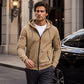 🔥 Winter Voorbereiding ✨ Heren Cargo Jack met Capuchon 🧥 Volledige Rits, Stoere Look & Praktisch Comfort