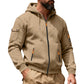 🔥 Winter Voorbereiding ✨ Heren Cargo Jack met Capuchon 🧥 Volledige Rits, Stoere Look & Praktisch Comfort