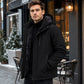 Winddichte winter shell jas