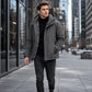 Winddichte winter shell jas