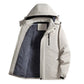 Winddichte winter shell jas