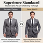 🔥 Gratis Verzending ✨ Heren Slim Fit 2-Delig Kostuum 🤵 Elegante Pasvorm, Moderne Uitstraling & Comfortabele Zakelijke Stijl
