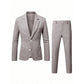 🔥 Gratis Verzending ✨ Heren Slim Fit 2-Delig Kostuum 🤵 Elegante Pasvorm, Moderne Uitstraling & Comfortabele Zakelijke Stijl