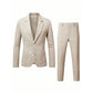 🔥 Gratis Verzending ✨ Heren Slim Fit 2-Delig Kostuum 🤵 Elegante Pasvorm, Moderne Uitstraling & Comfortabele Zakelijke Stijl
