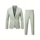 🔥 Gratis Verzending ✨ Heren Slim Fit 2-Delig Kostuum 🤵 Elegante Pasvorm, Moderne Uitstraling & Comfortabele Zakelijke Stijl