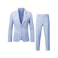 🔥 Gratis Verzending ✨ Heren Slim Fit 2-Delig Kostuum 🤵 Elegante Pasvorm, Moderne Uitstraling & Comfortabele Zakelijke Stijl