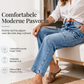 ✨ Nieuwe Collectie 👖 Dames Hoge Taille Stretch Jeans met Rechte Pijpen 💙 Comfortabele Pasvorm, Slank Silhouet & Tijdloze Denimstijl