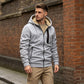 ❄️ Winter Deal ✨ Warme Herenjas met Pluche Voering 🧥 Dikke Voering, Capuchon & Ultiem Comfort voor Koude Dagen