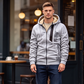 ❄️ Winter Deal ✨ Warme Herenjas met Pluche Voering 🧥 Dikke Voering, Capuchon & Ultiem Comfort voor Koude Dagen
