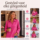 ✨ Nieuwe Collectie 🌿 Dames Wafelgebreid Henley Shirt met Lange Mouwen 👚 Zachte Textuur, Comfortabele Pasvorm & Tijdloze Casual Look