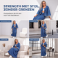 🔥 50% KORTING ✨ Corrigerende Denim Maxi Jurk 👗 Flatterende Pasvorm, Comfortabele Stretch & Elegante Denimstijl
