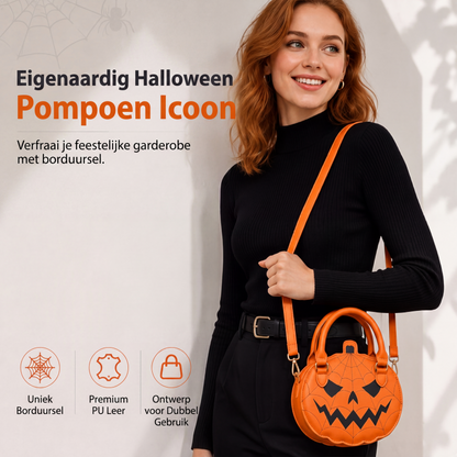 🎃 50% KORTING ✨ Schattige Halloween Pompoen Handtas 👜 Uniek Feestelijk Design, Compact Formaat & Leuke Accessoire