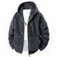 🔥 50% KORTING 🧥 Heren Fleece Jack met Capuchon & Rits – Warm, Zacht en Comfortabel voor Elke Dag ❄️
