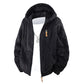 🔥 50% KORTING 🧥 Heren Fleece Jack met Capuchon & Rits – Warm, Zacht en Comfortabel voor Elke Dag ❄️